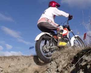 Greendale Classic Trials, Dick Gardener. Yamaha TY175